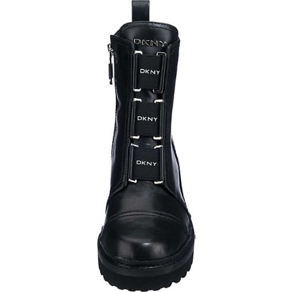 Dkny Shoes Dkny Donna Karan Barrett Combat Moto Lug Sole Ankle